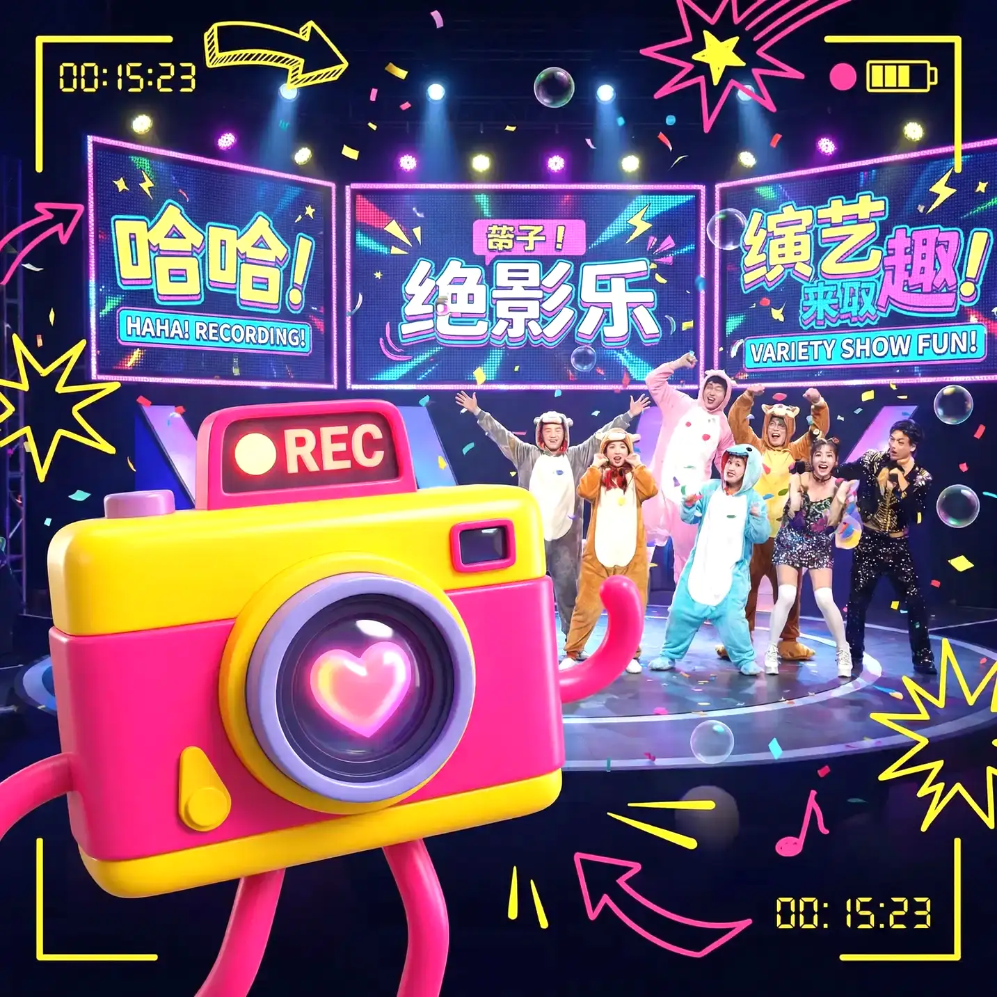 菜刀夫妇 经典综艺 - 极限挑战
